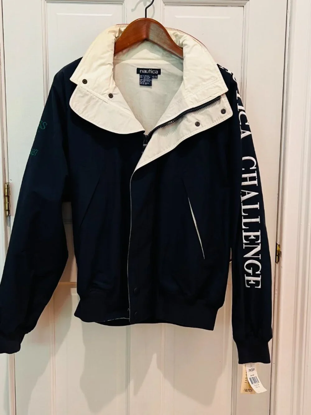 Vintage 90s Nautica J Class Challenge Sailing Jacket Men’s XL NEW with Tags!